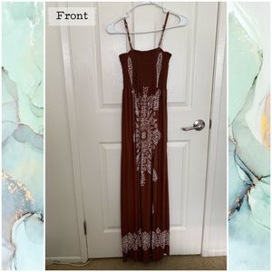 Brown Maxi Dress